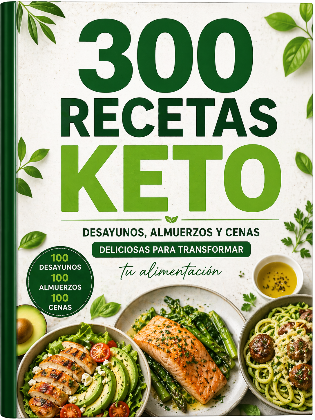 Portada 300 Recetas Keto